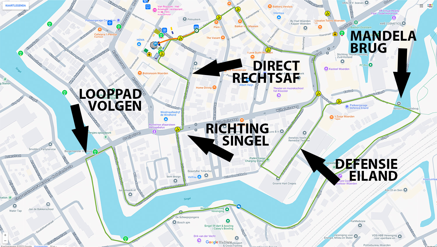 loopparcours Triathlon Woerden