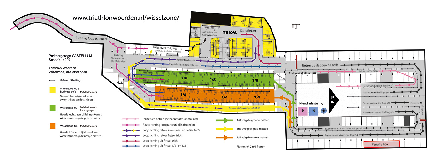Wisselzone Parkeergarage Castellum